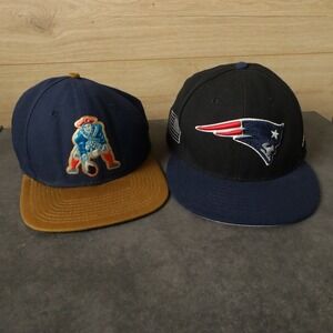 2x New Era 9FIFTY NFL New England Patriots Snapback Hats